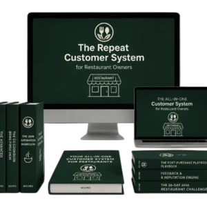 The Repeat Customer System for Restaurant or Cafe Owners